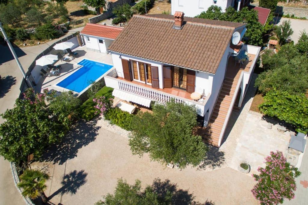 Adria-Holiday House With A Private Pool In Krk Kornić 외부 사진