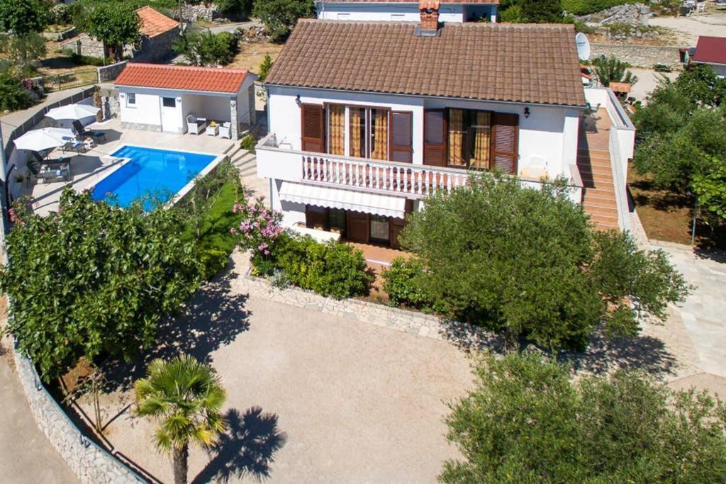 Adria-Holiday House With A Private Pool In Krk Kornić 외부 사진